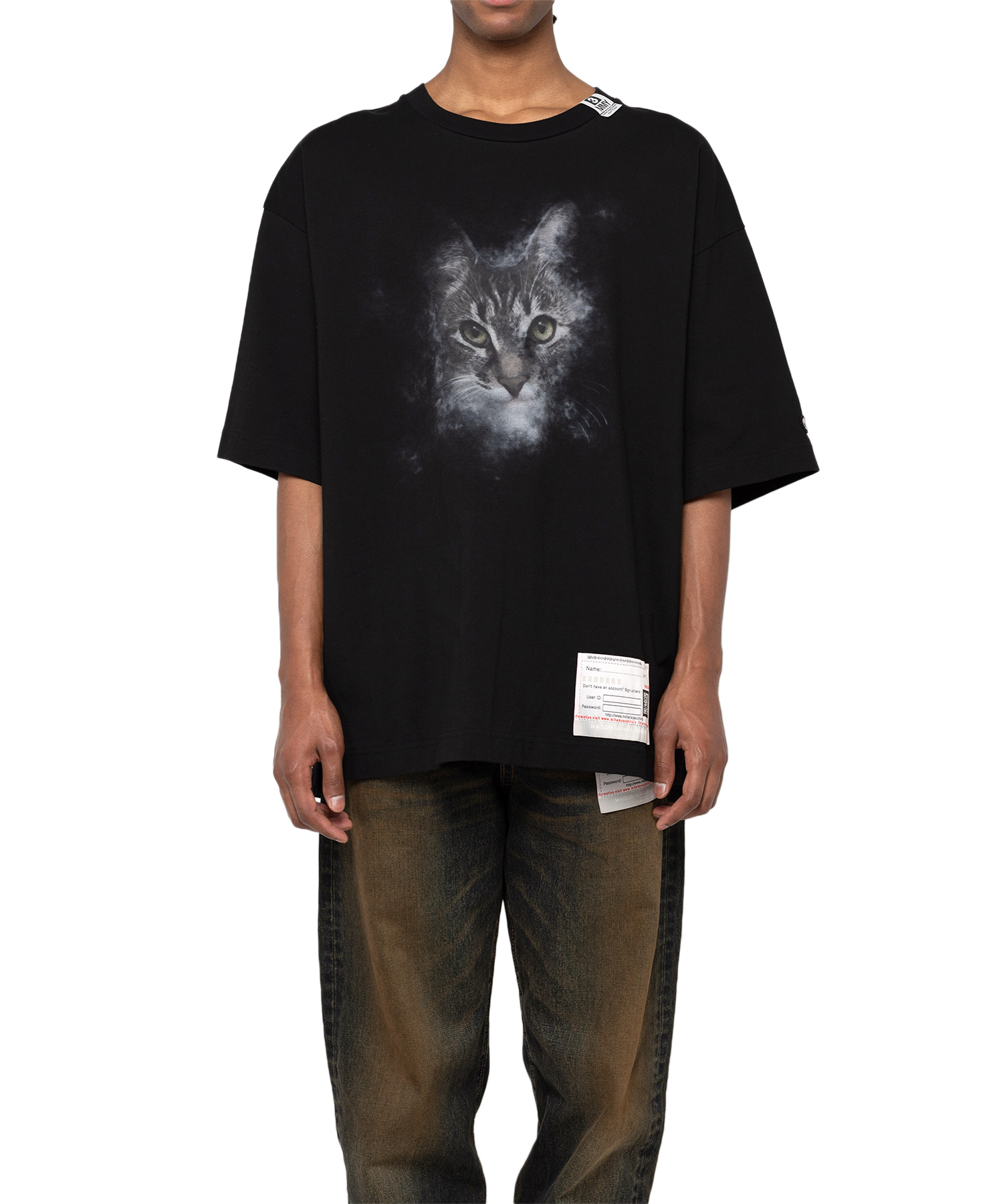 Cat Printed T-shirt