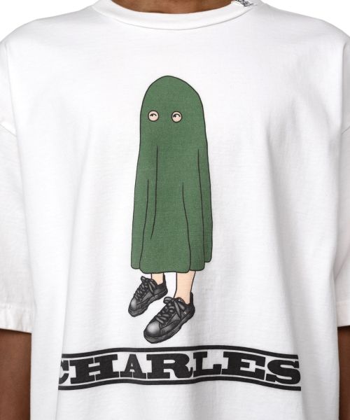 CHARLES Printed Half Sleeve T-shirt