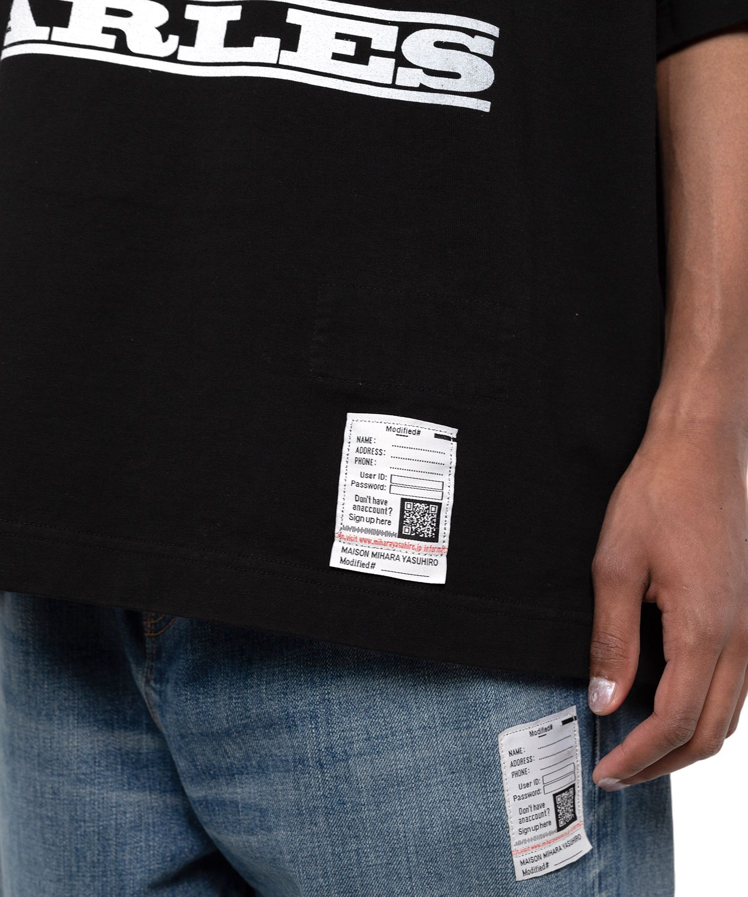 CHARLES Printed Half Sleeve T-shirt