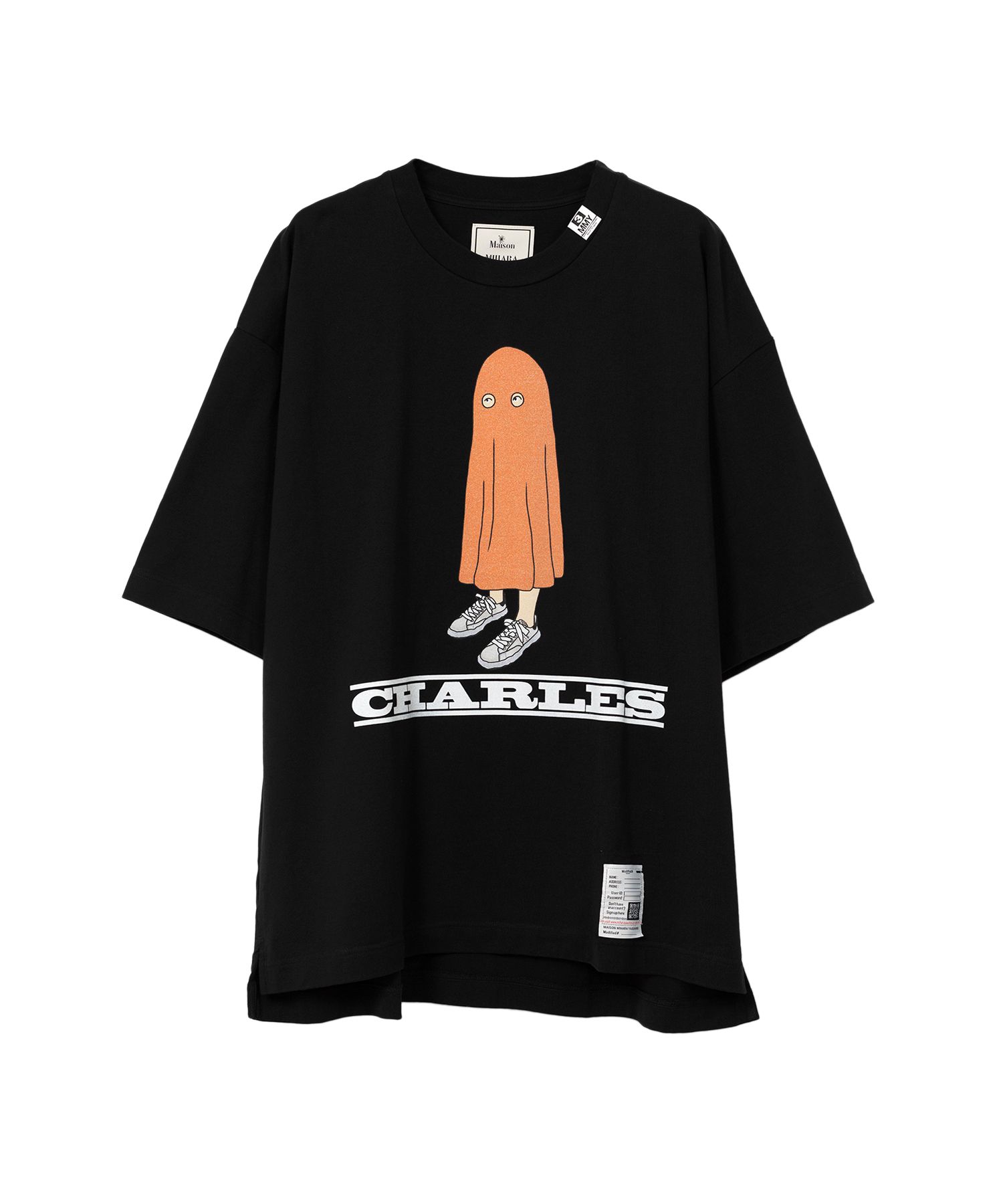 CHARLES Printed Half Sleeve T-shirt