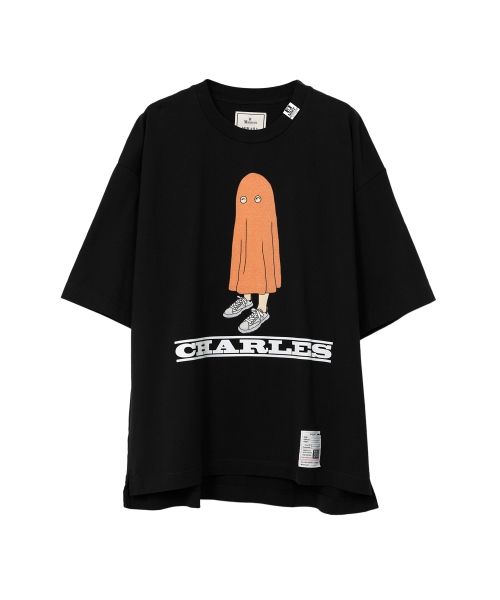 CHARLES Printed Half Sleeve T-shirt