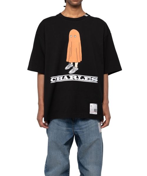 CHARLES Printed Half Sleeve T-shirt