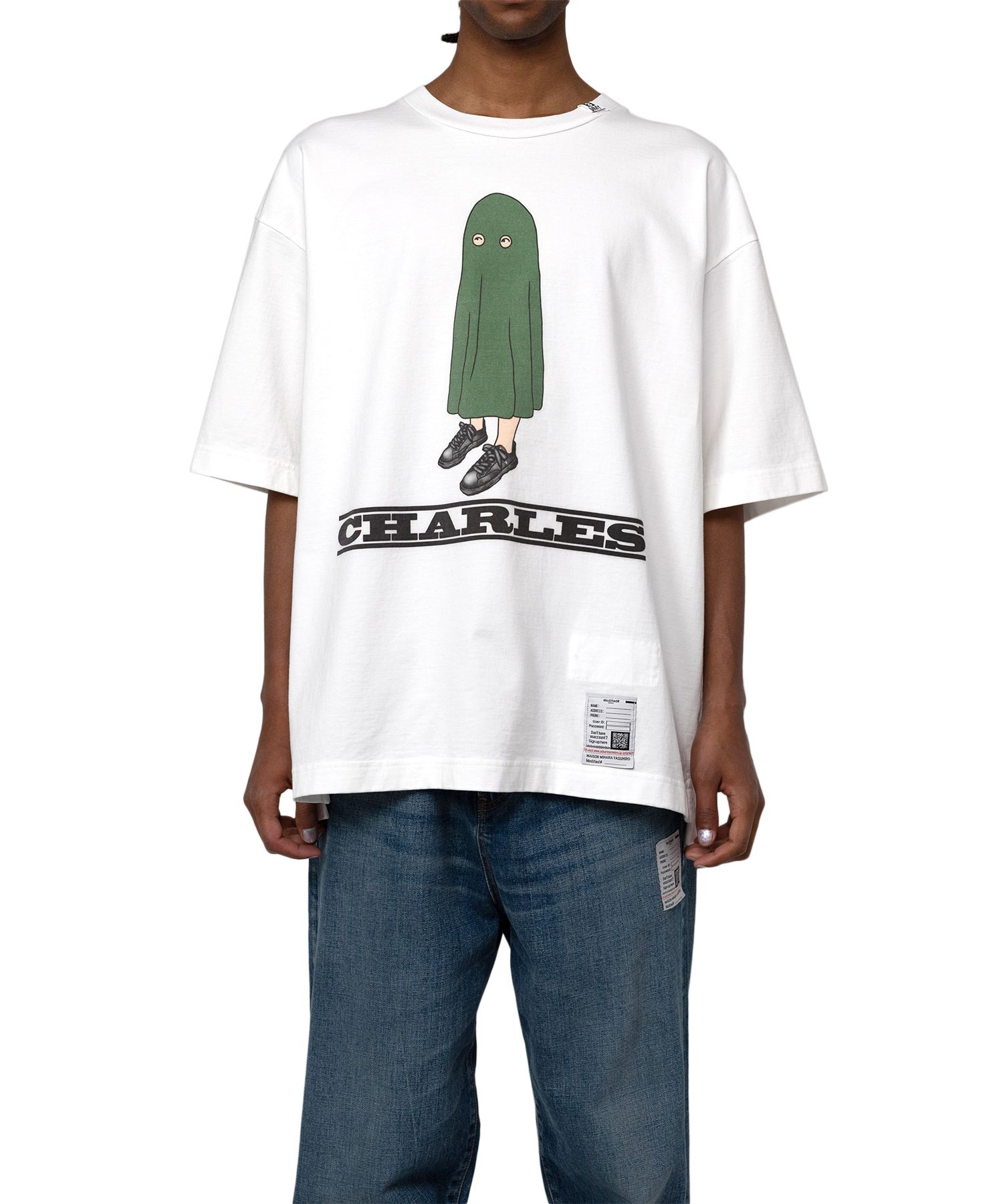 CHARLES Printed Half Sleeve T-shirt