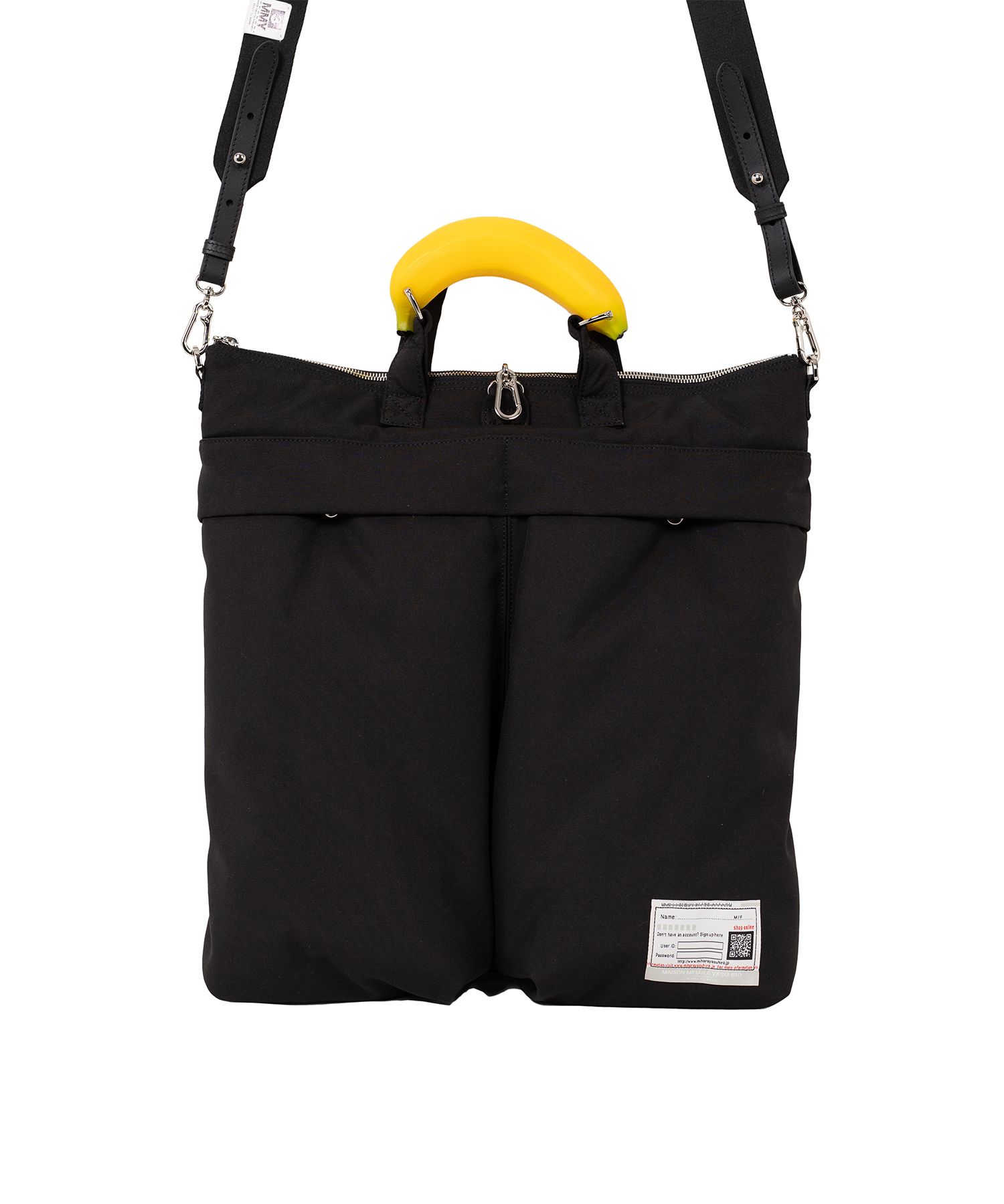 MIHARA YASUHIRO♡ バナナハンドルヘルメットバッグ Maison MIHARA YASUHIRO ONLINE STORE(メゾンミハラヤスヒロ