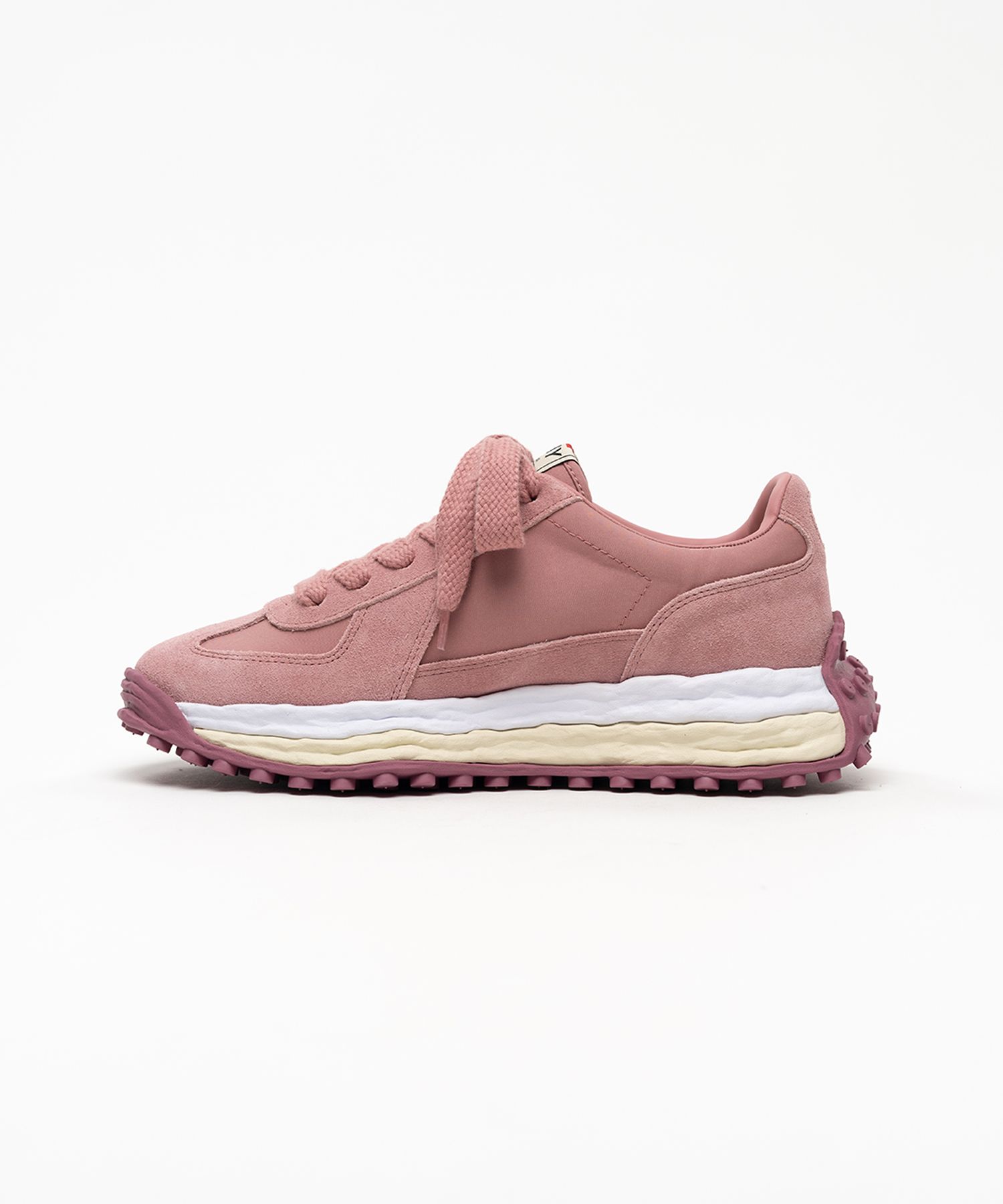 "LARRY" OG Sole Mix Material Low-top Sneakers