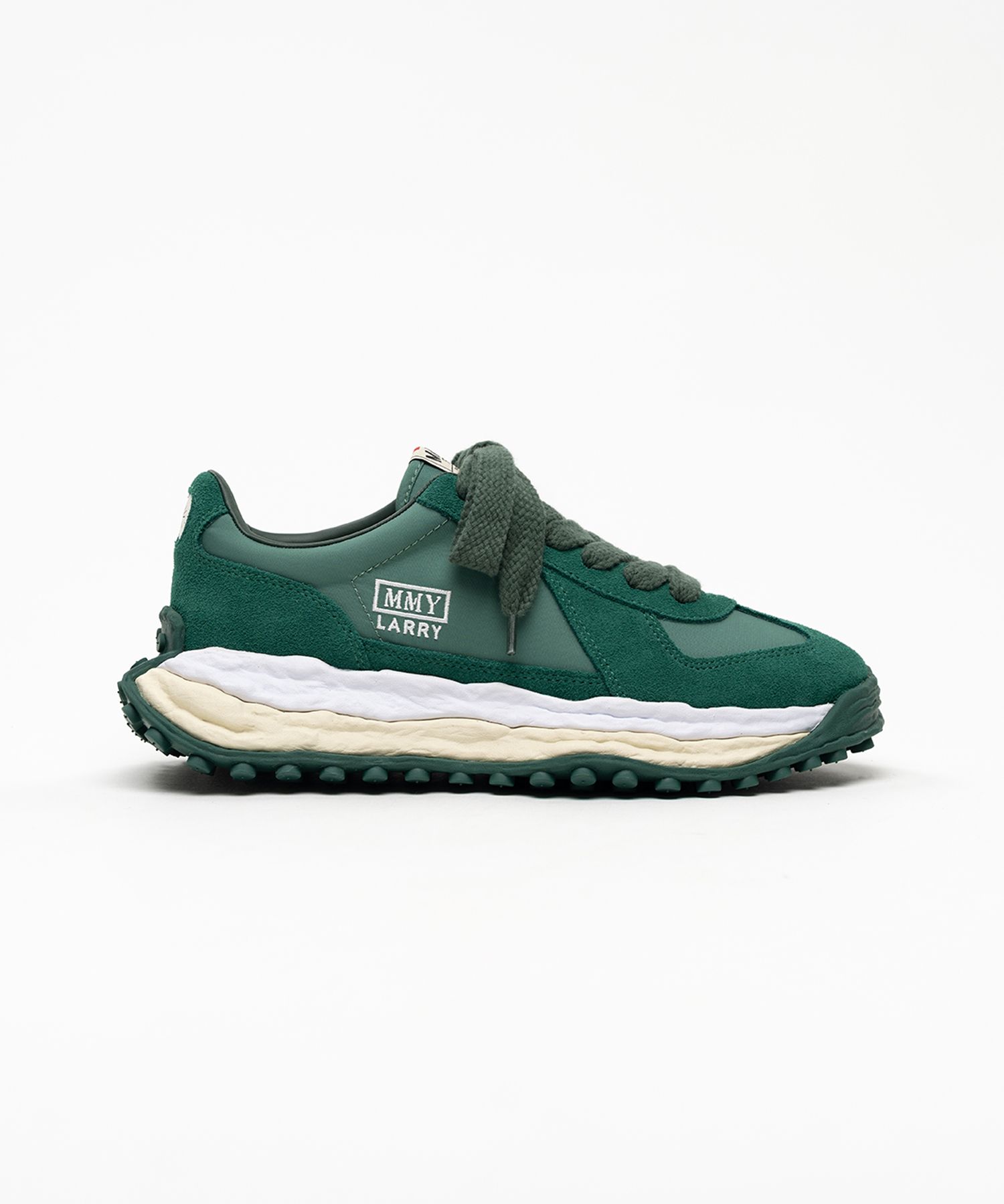 "LARRY" OG Sole Mix Material Low-top Sneakers