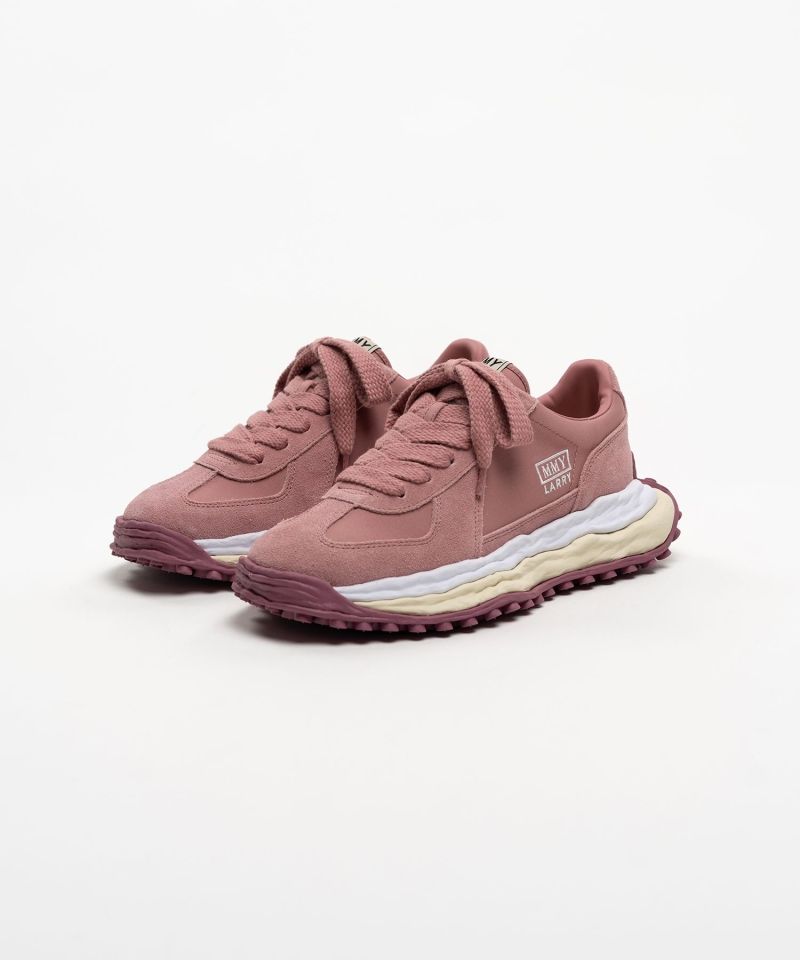 "LARRY" OG Sole Mix Material Low-top Sneakers