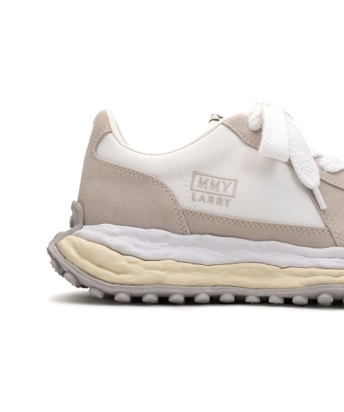 "LARRY" OG Sole Mix Material Low-top Sneaker