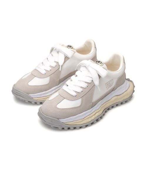 "LARRY" OG Sole Mix Material Low-top Sneaker