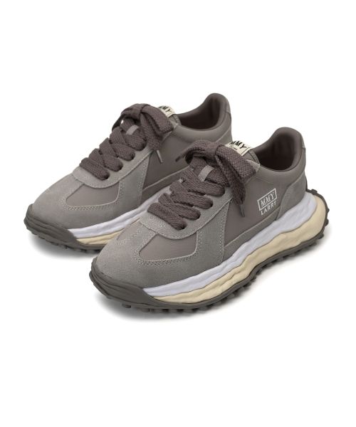 "LARRY" OG Sole Mix Material Low-top Sneaker