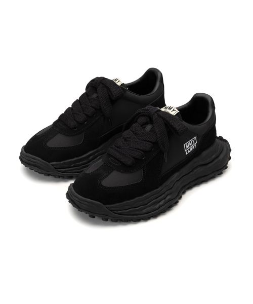 "LARRY" OG Sole Mix Material Low-top Sneaker