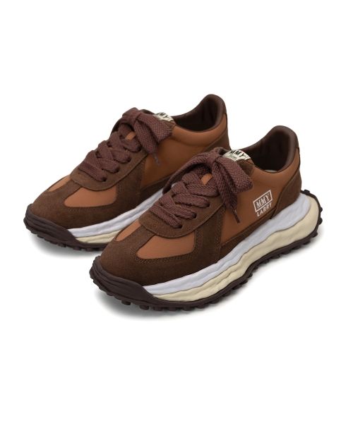 "LARRY" OG Sole Mix Material Low-top Sneaker