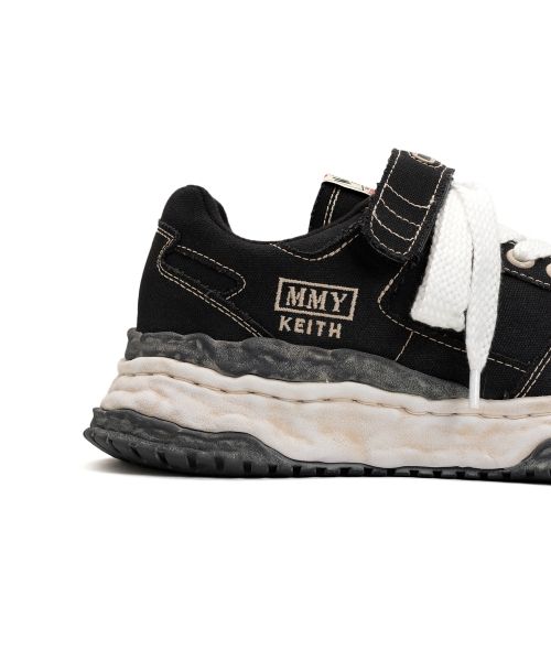 "KEITH" OG Sole Garment Dyed Canvas Low-top Sneaker