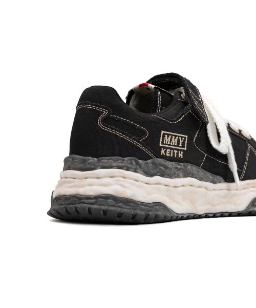 "KEITH" OG Sole Garment Dyed Canvas Low-top Sneaker