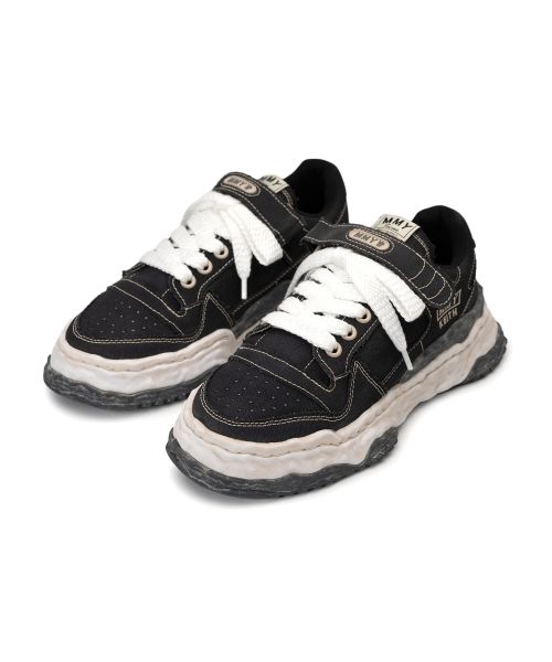 "KEITH" OG Sole Garment Dyed Canvas Low-top Sneaker