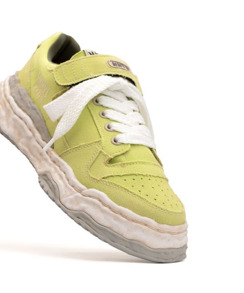 "KEITH" OG Sole Garment Dyed Canvas Low-top Sneaker