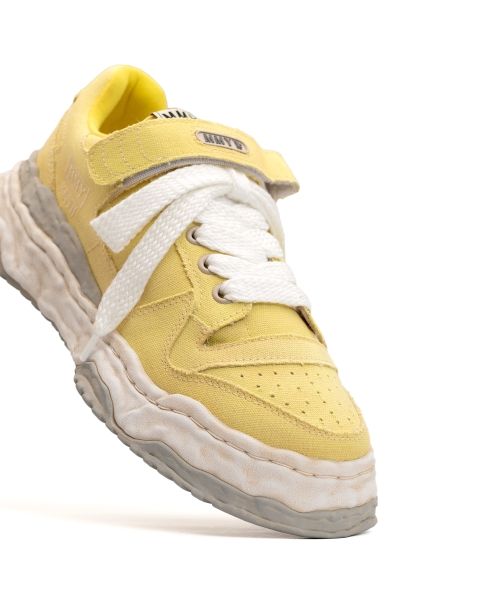 "KEITH" OG Sole Garment Dyed Canvas Low-top Sneaker