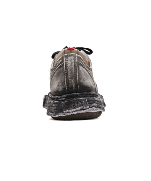 【EXCLUSIVE EDITION】"PETERSON23" OG Sole Faded Leather Low-top Sneaker