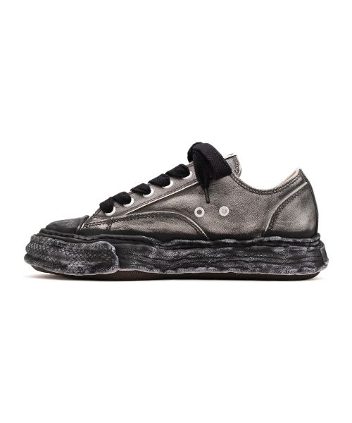 【EXCLUSIVE EDITION】"PETERSON23" OG Sole Faded Leather Low-top Sneaker