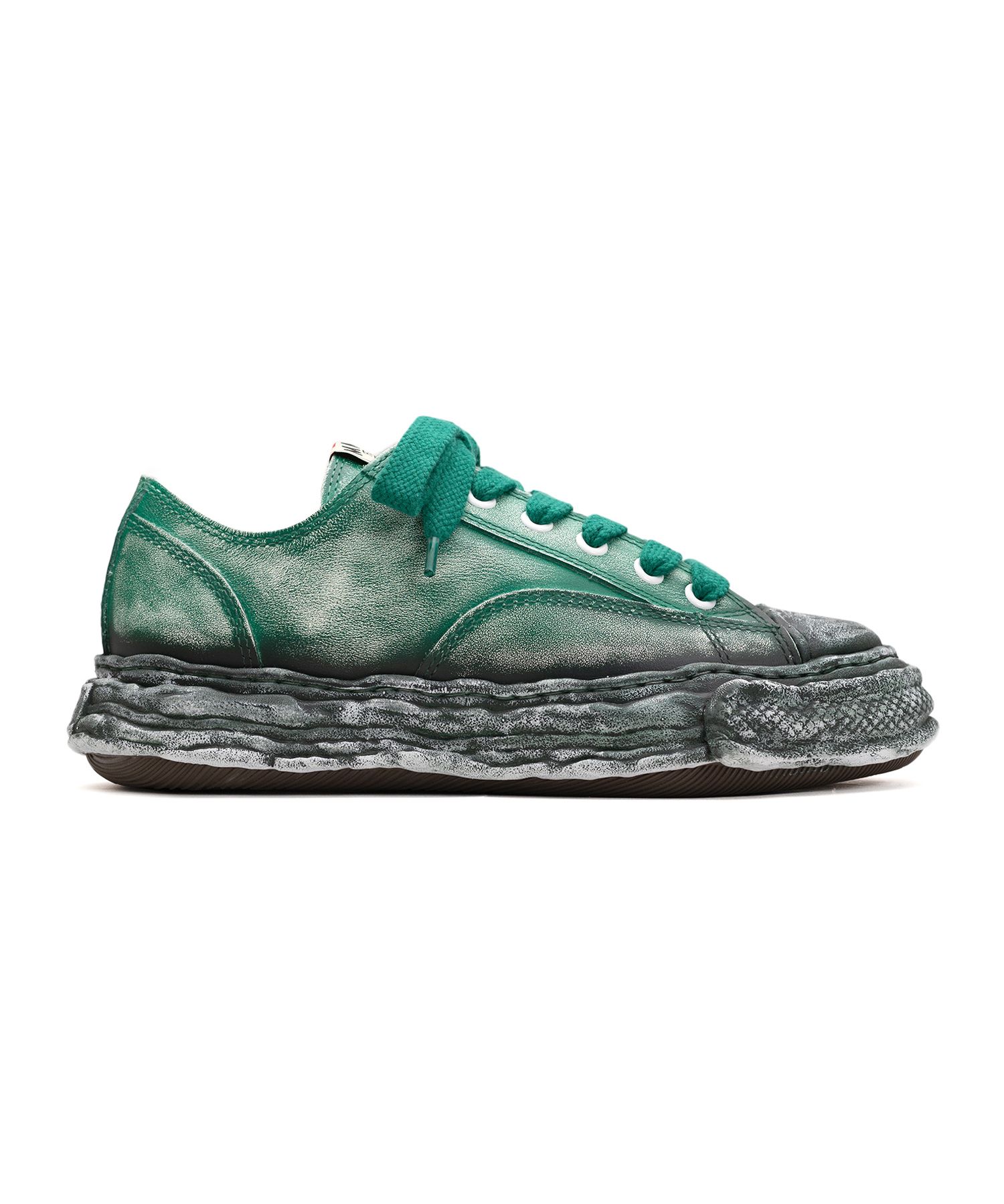 【EXCLUSIVE EDITION】"PETERSON23" OG Sole Faded Leather Low-top Sneaker