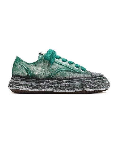 【EXCLUSIVE EDITION】"PETERSON23" OG Sole Faded Leather Low-top Sneaker