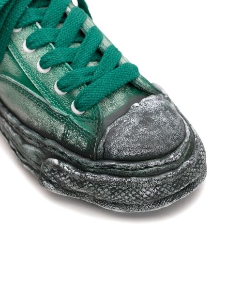 【EXCLUSIVE EDITION】"PETERSON23" OG Sole Faded Leather Low-top Sneaker