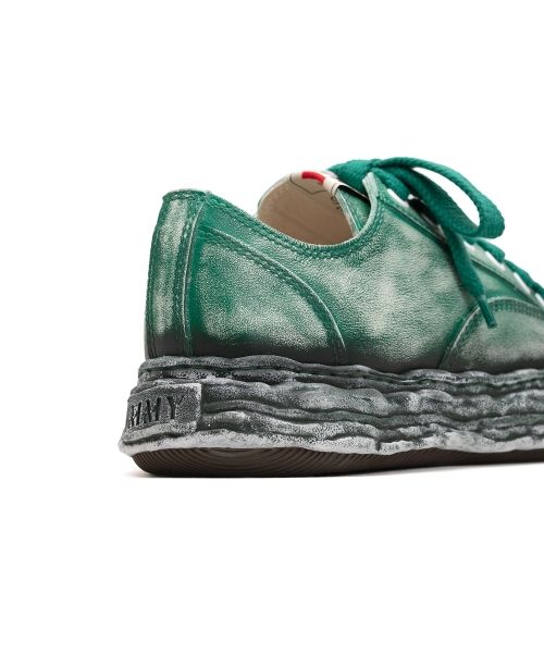 【EXCLUSIVE EDITION】"PETERSON23" OG Sole Faded Leather Low-top Sneaker