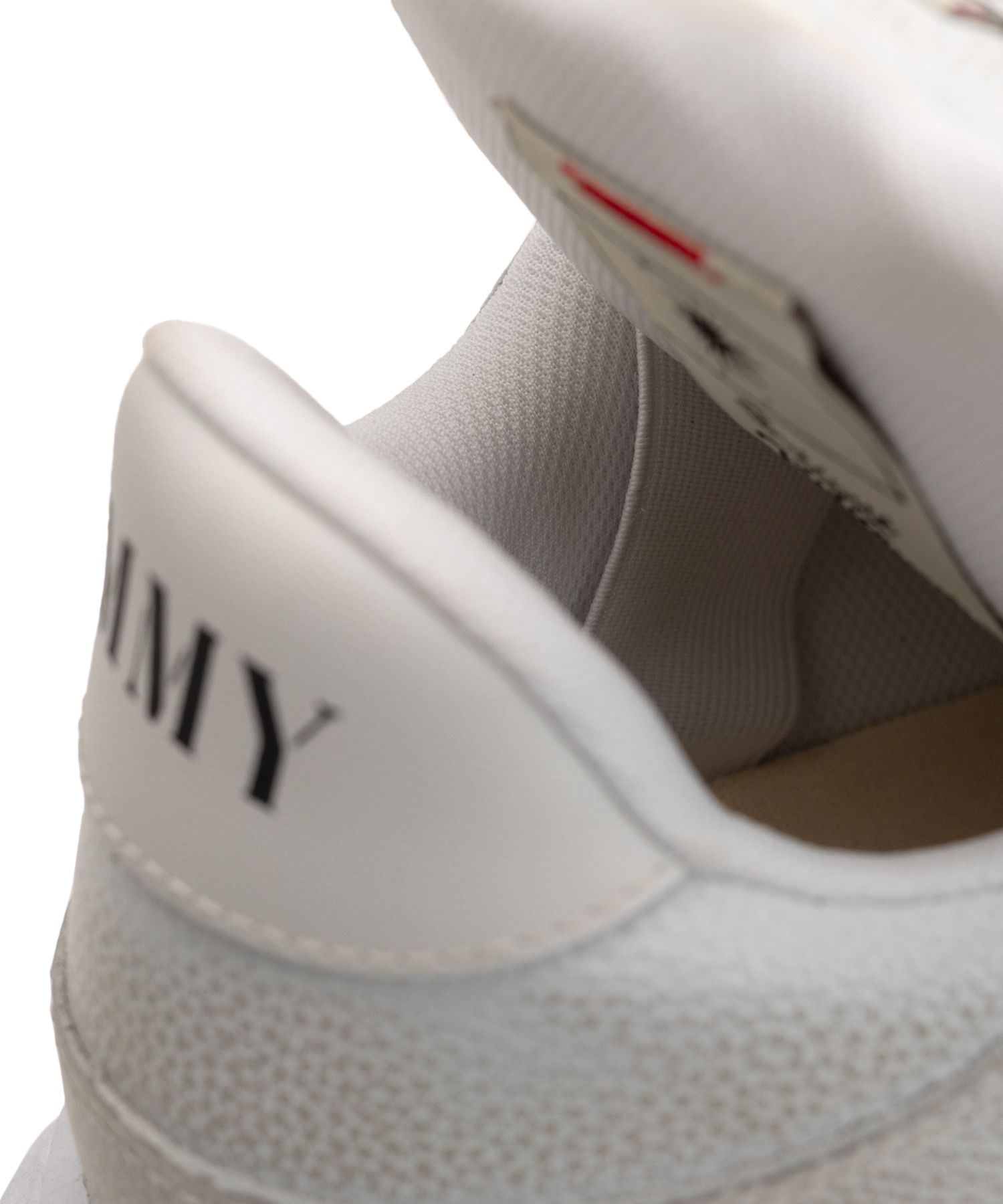 "WAYNE PUFFER" OG Sole Brushed Shrink Leather Low-top Sneaker