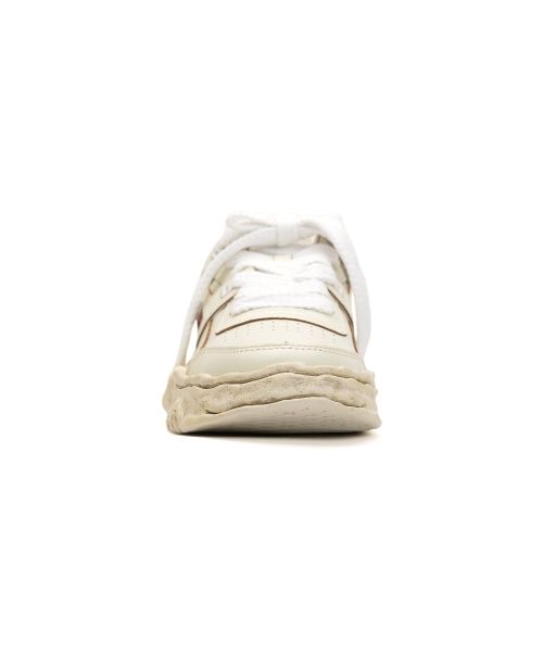 "PARKER" OG Sole Wrinkled Leather Low-top Sneaker