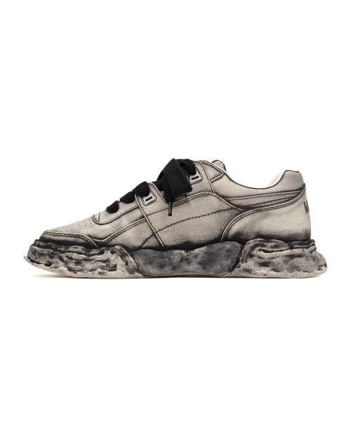 Yasuhiro Yabe2 MAISON MIHARA YASUHIRO-BLAKEY OG SOLE WRINKLED LEATHER LOW