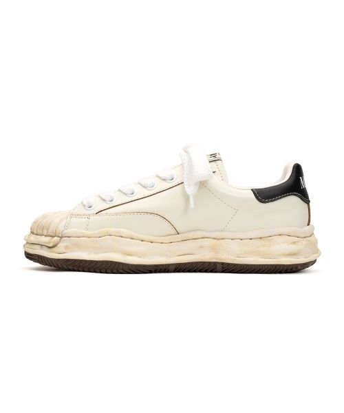 "BLAKEY" OG Sole Wrinkled Leather Low-top Sneaker