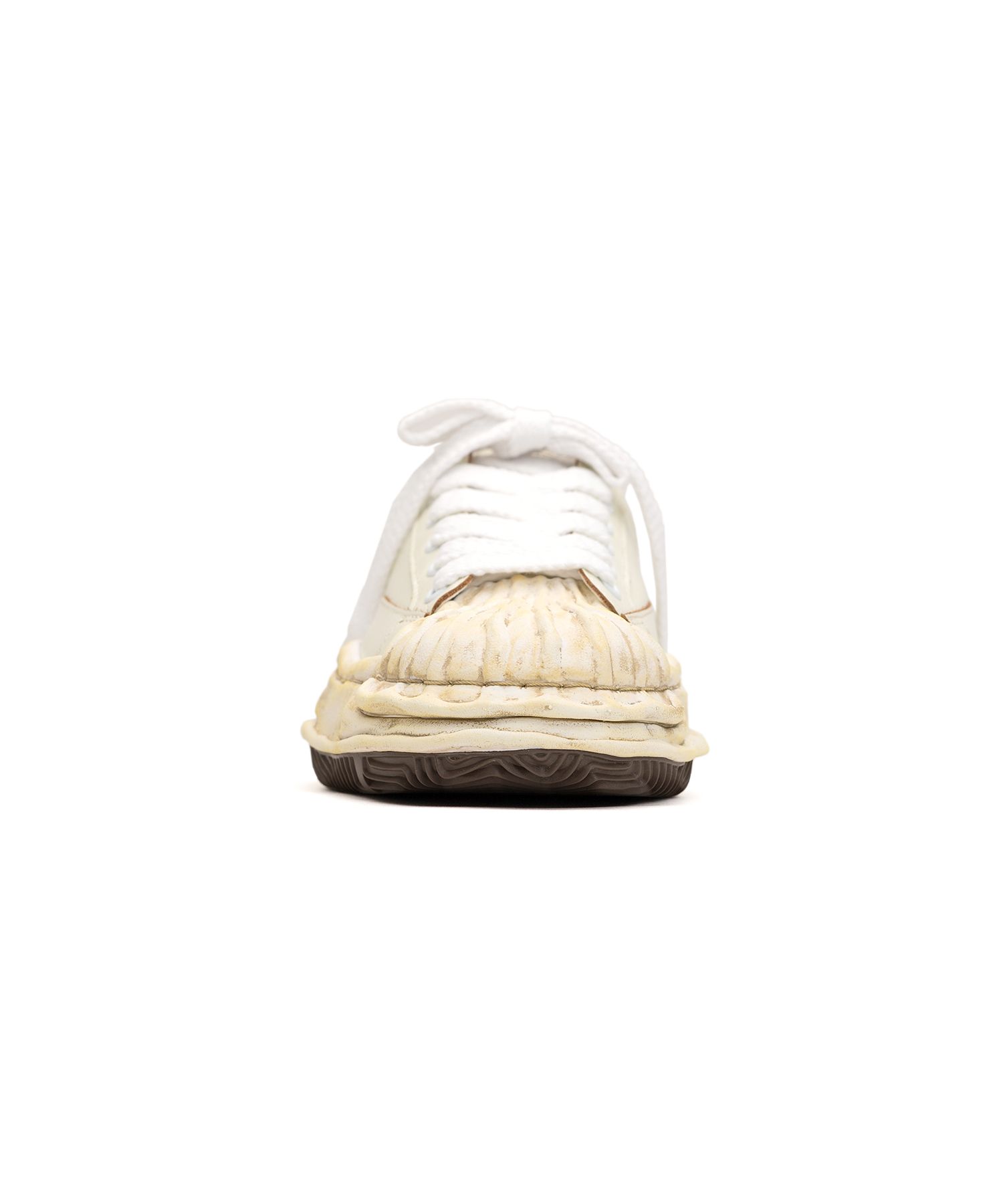 "BLAKEY" OG Sole Wrinkled Leather Low-top Sneaker