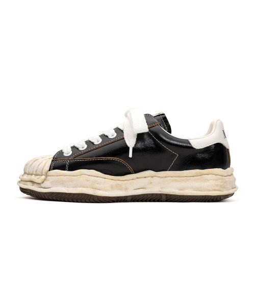 "BLAKEY" OG Sole Wrinkled Leather Low-top Sneaker