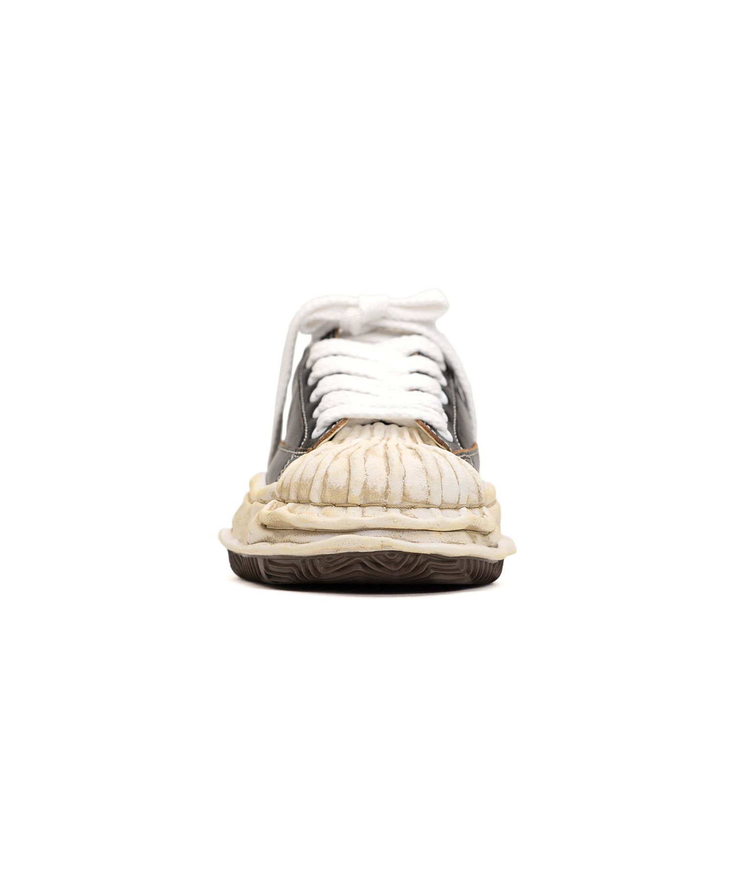 "BLAKEY" OG Sole Wrinkled Leather Low-top Sneaker