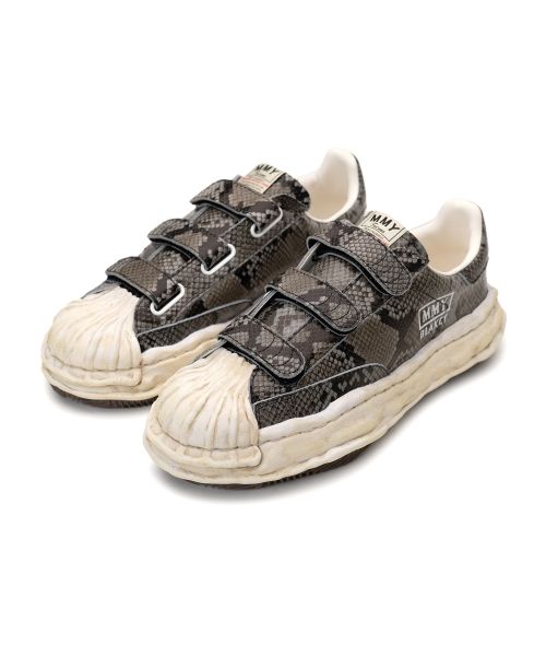 "BLAKEY" OG Sole Python Printed Leather Low-top Sneaker