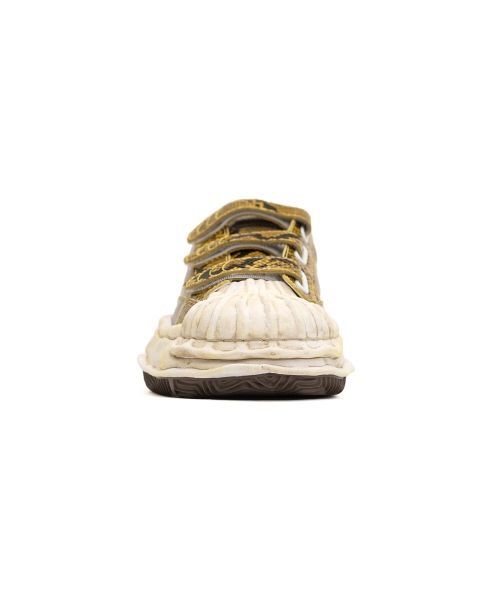 "BLAKEY" OG Sole Python Printed Leather Low-top Sneaker