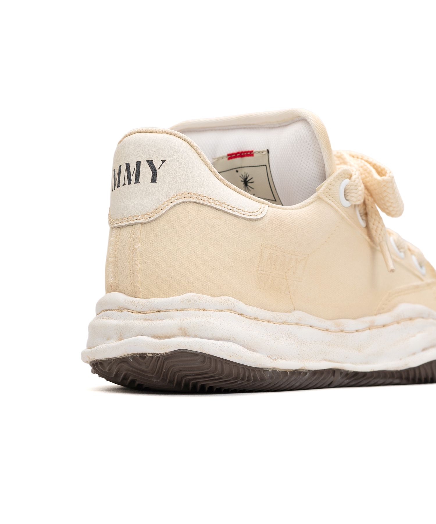 "BLAKEY PUFFER" OG Sole Garment Dyed Canvas Low-top Sneaker