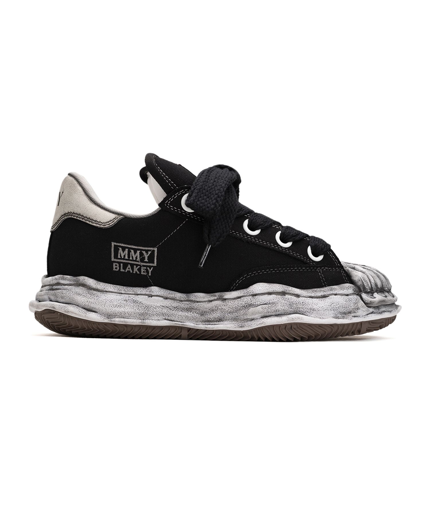 "BLAKEY PUFFER" OG Sole Garment Dyed Canvas Low-top Sneaker