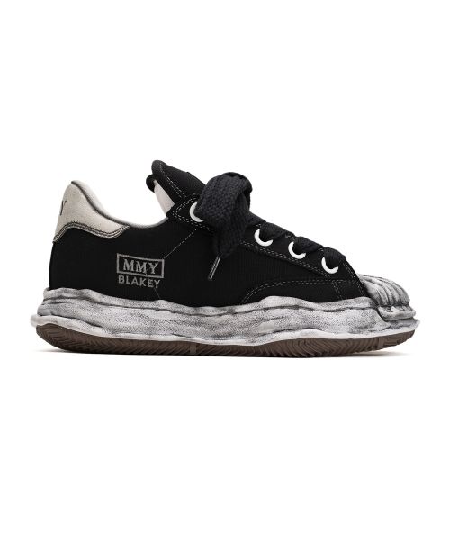 "BLAKEY PUFFER" OG Sole Garment Dyed Canvas Low-top Sneaker