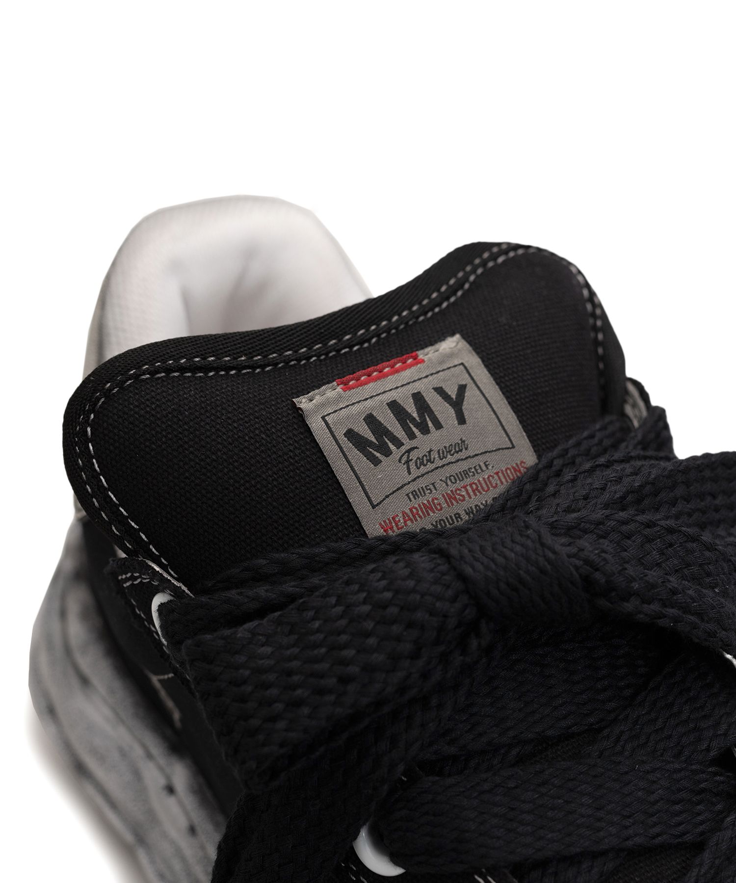 "BLAKEY PUFFER" OG Sole Garment Dyed Canvas Low-top Sneaker