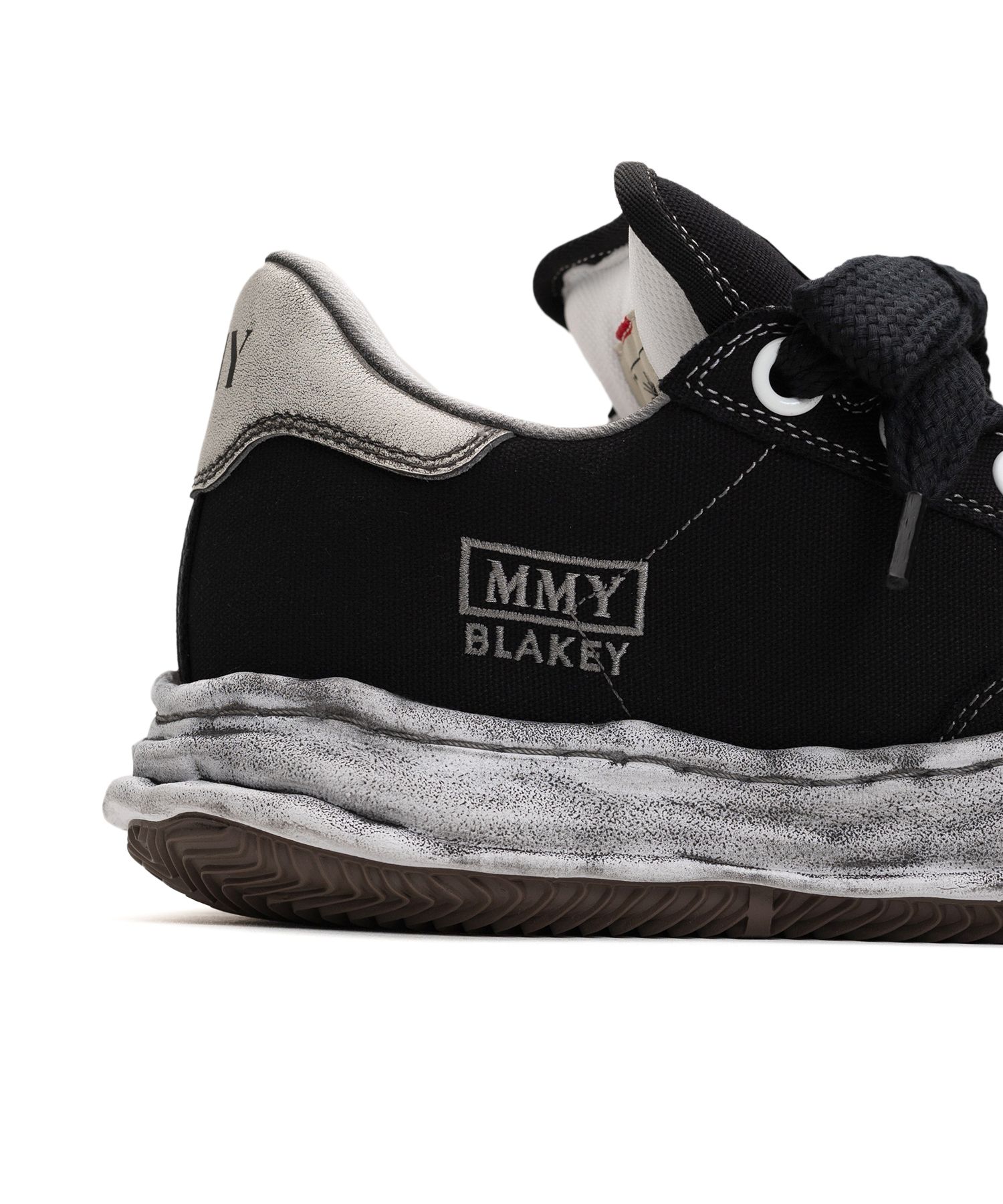 "BLAKEY PUFFER" OG Sole Garment Dyed Canvas Low-top Sneaker