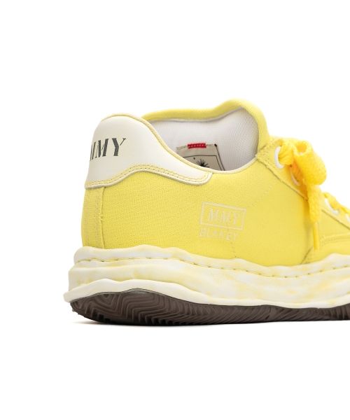 "BLAKEY PUFFER" OG Sole Garment Dyed Canvas Low-top Sneaker