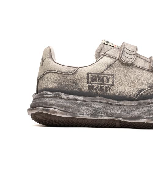 【EXCLUSIVE EDITION】"BLAKEY" OG Sole Faded Leather Low-top Sneaker