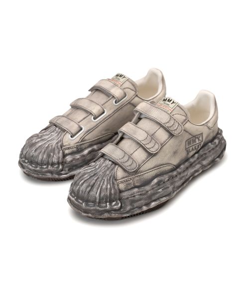 【EXCLUSIVE EDITION】"BLAKEY" OG Sole Faded Leather Low-top Sneaker