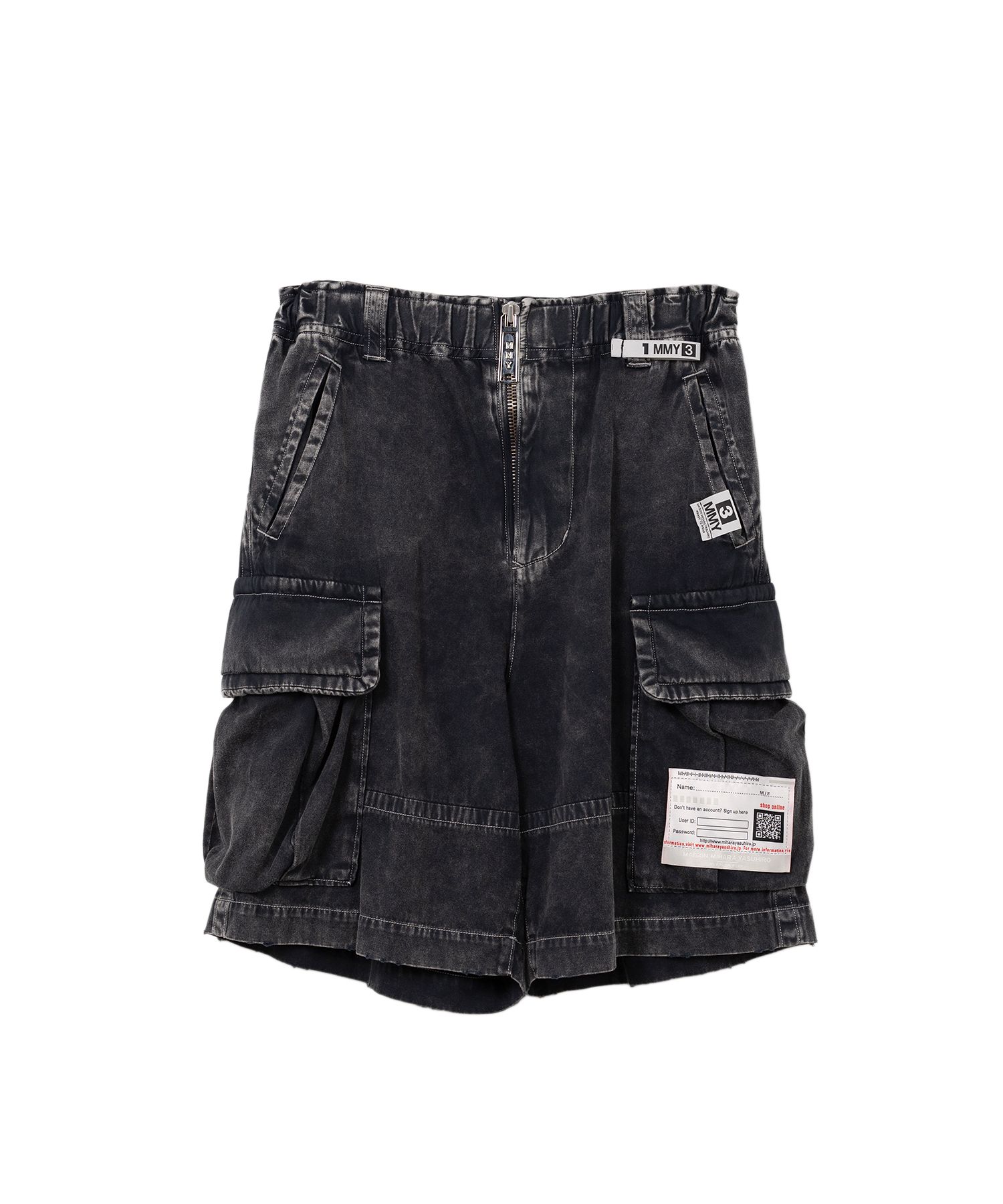 【MIHARA YASUHIRO】AMATEUR SEWN CARGO SHORTS Maison MIHARA YASUHIRO ONLINE STORE（ミハラヤスヒロ