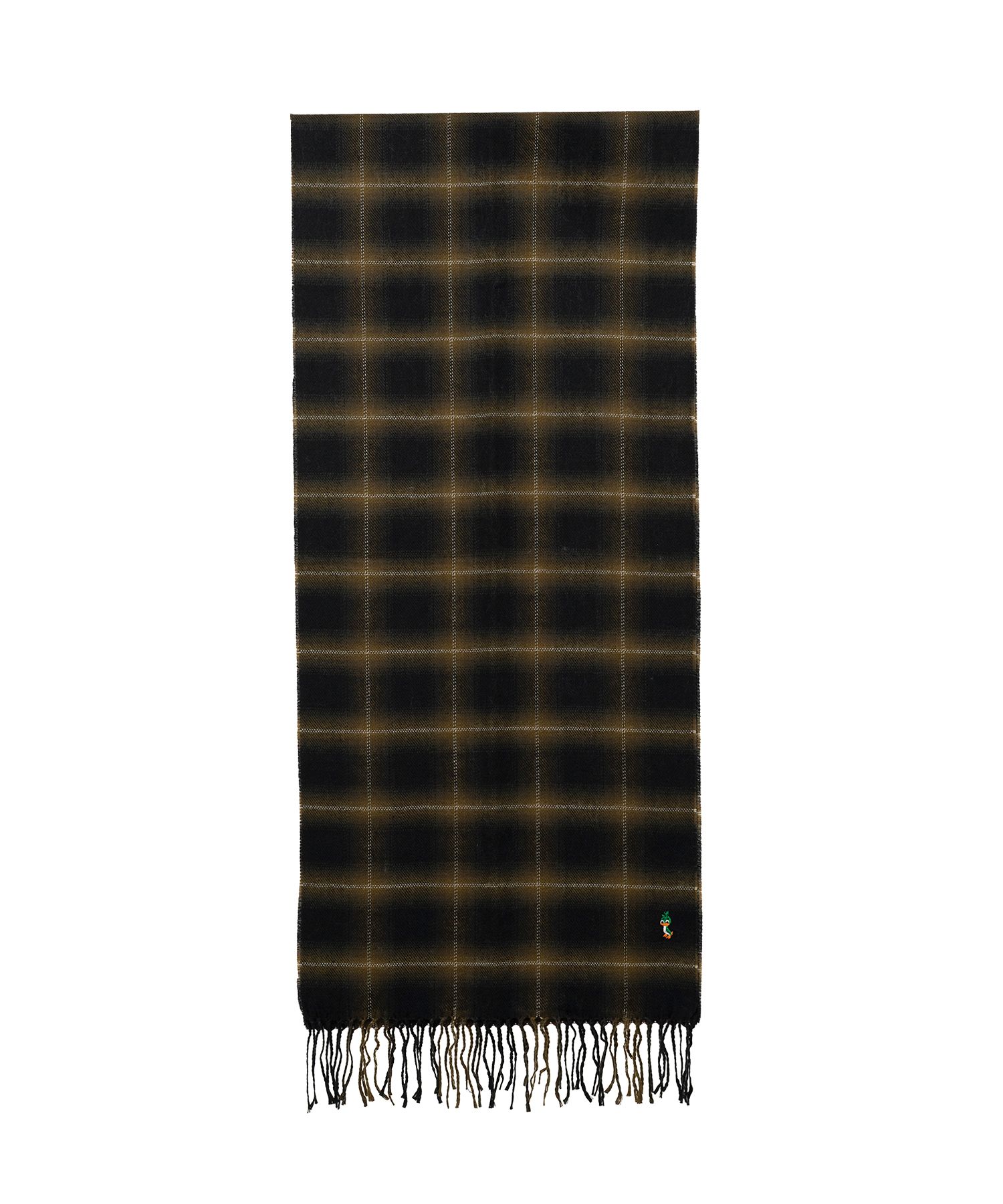 Ombre Check Scarf