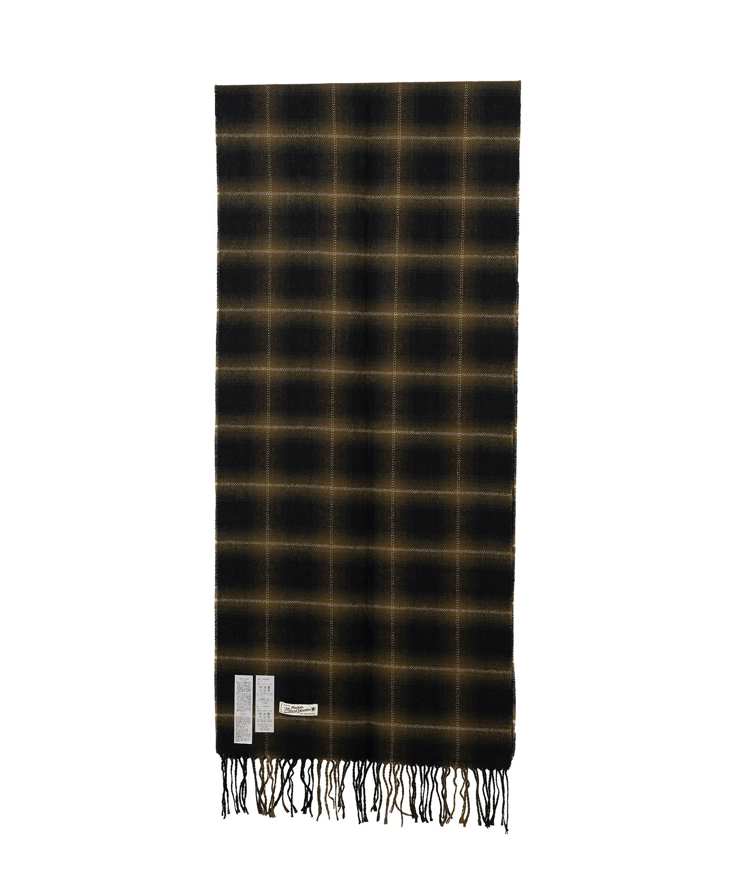 Ombre Check Scarf