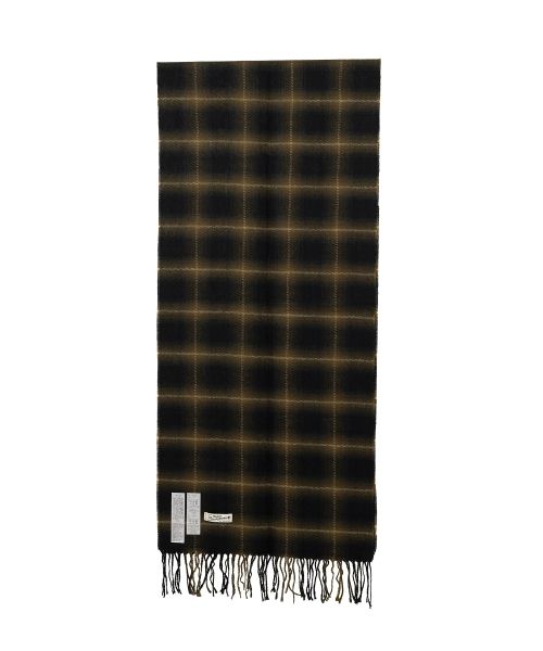 Ombre Check Scarf