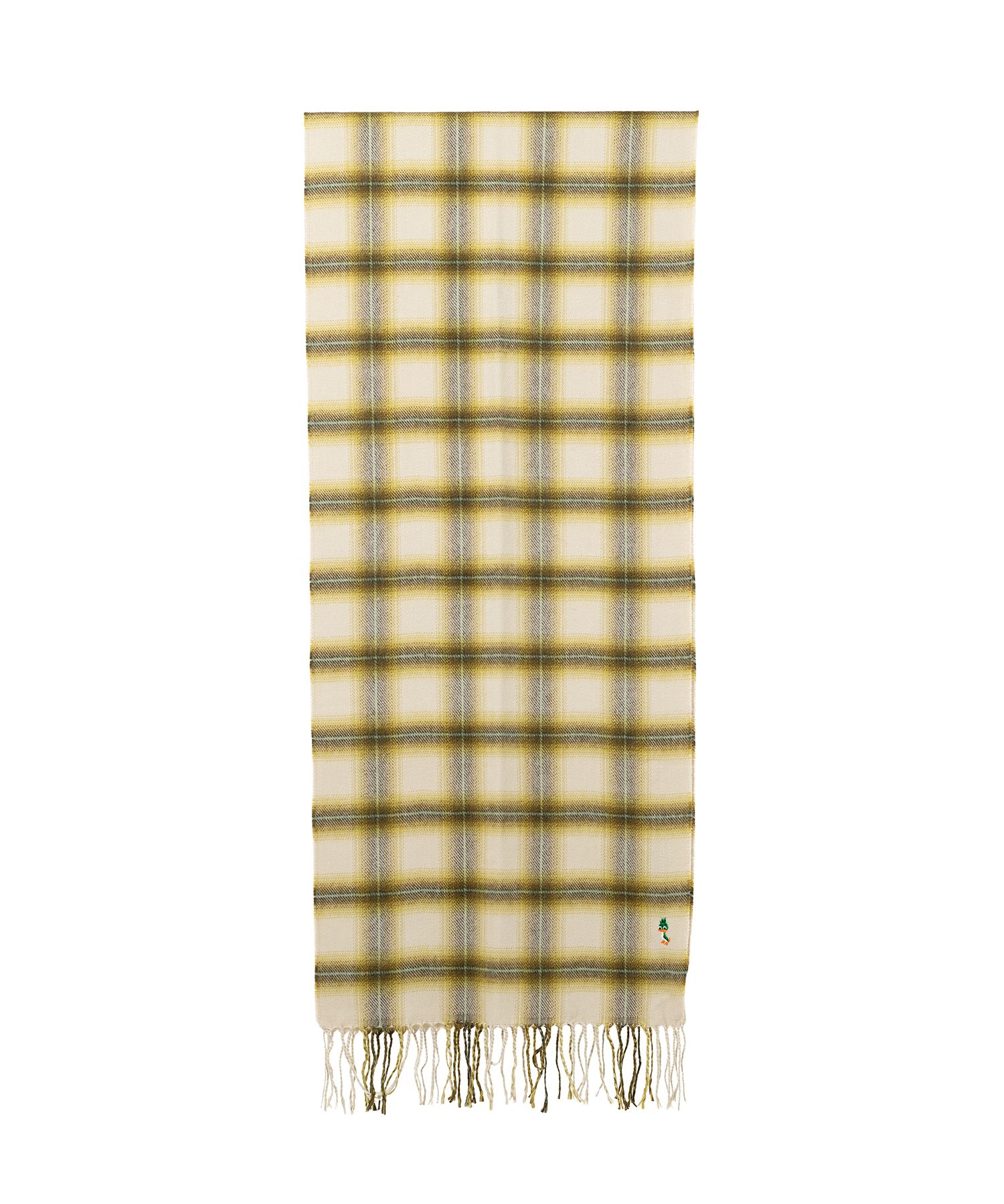 Ombre Check Scarf