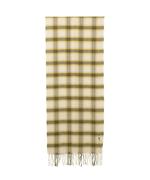 Ombre Check Scarf